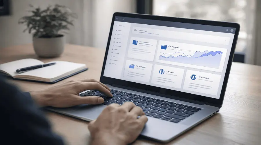 Easy to use web hosting control panel